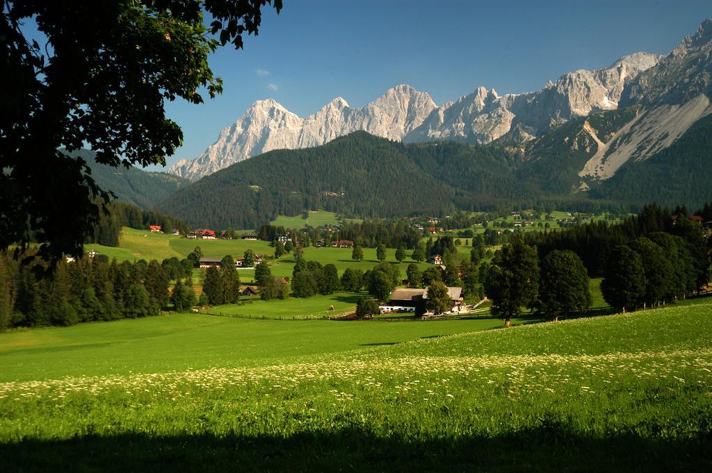Bio-Holzhaus Und Landhaus Heimat Ramsau am Dachstein Exteriör bild